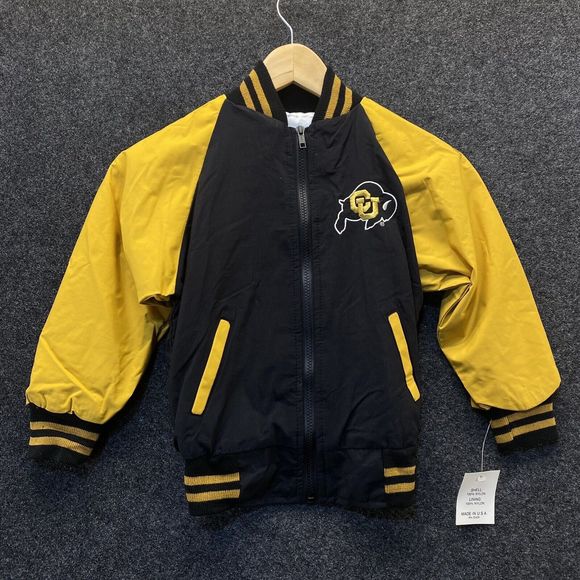 Colorado Buffaloes Varsity Jacket Size 7 Coat CU Buffs - Picture 1 of 9